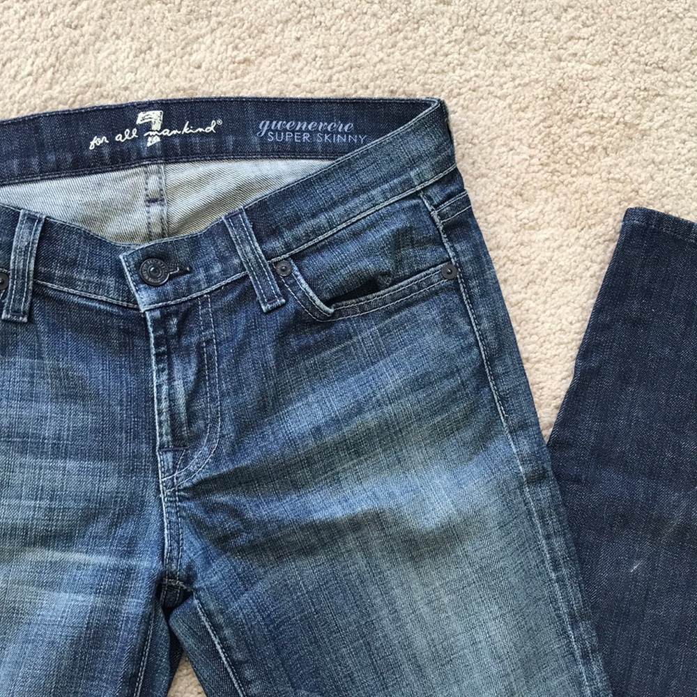 7 for all mankind skinny jeans